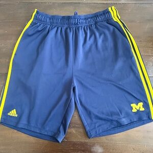 Michigan Wolverines Adidas Shorts XL